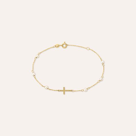 Bracciale Holy Oro Giallo Perla D'Acqua Dolce - Bracciali Donna | Stroili