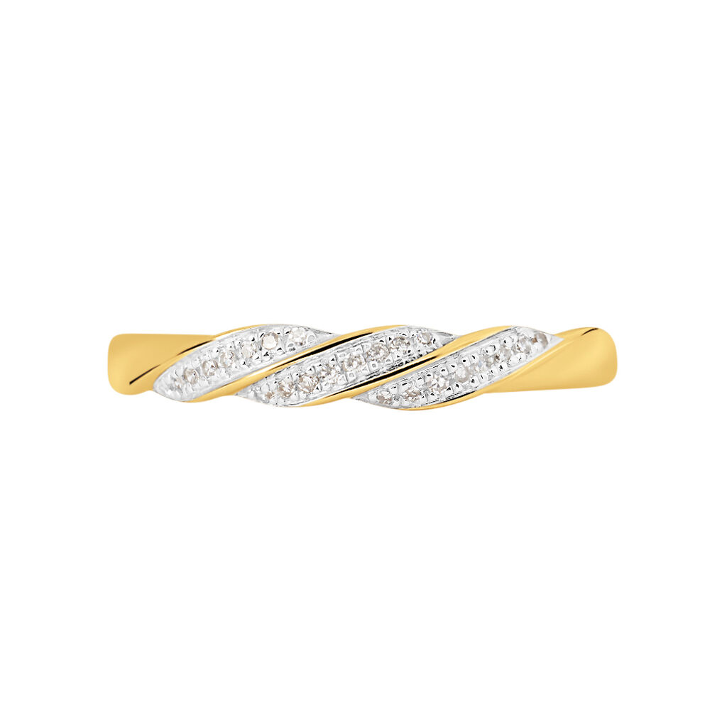 Anello Fantasia Sophia Oro Giallo Diamante - Anelli con Pietre Donna | Stroili