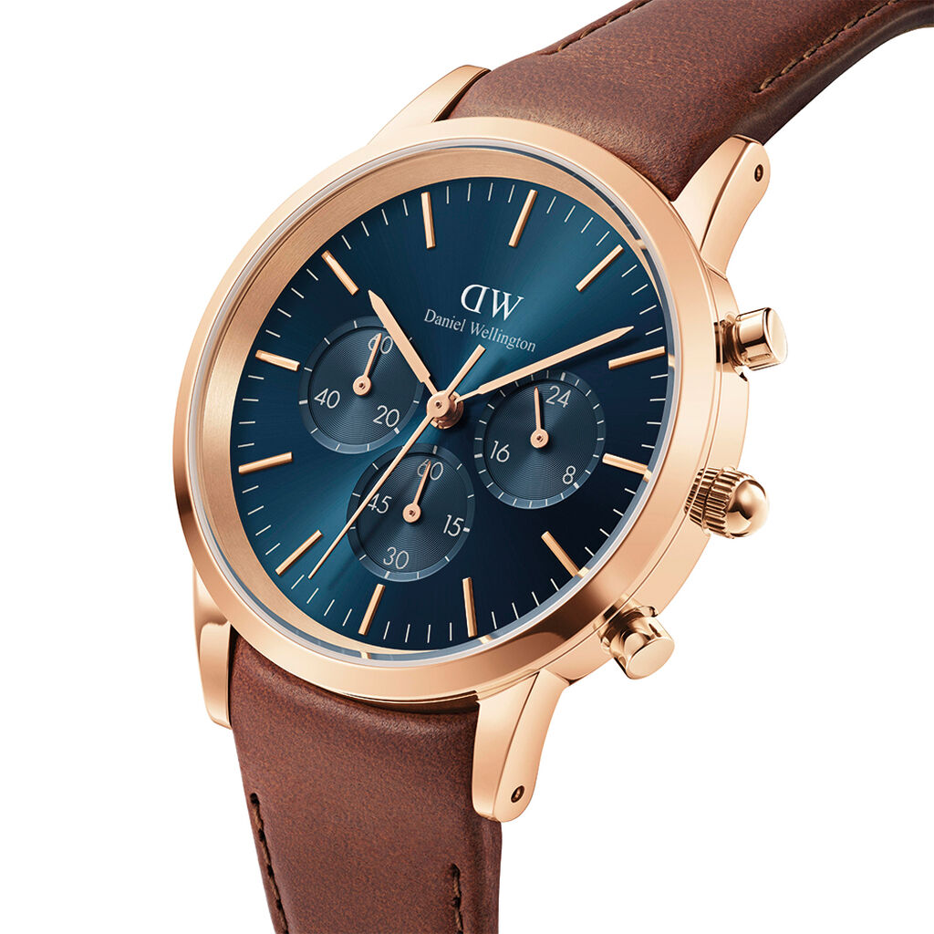 Orologio Al Quarzo Daniel Wellington Iconic Chronograph Sheffield Dw00100639 - Orologi Cronografo Uomo | Stroili