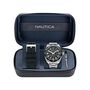 Set Orologio Al Quarzo Nautica Key Biscane Box Set Napkbs224