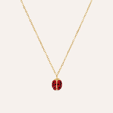 Collana Mon Petit Oro Giallo Cristallo