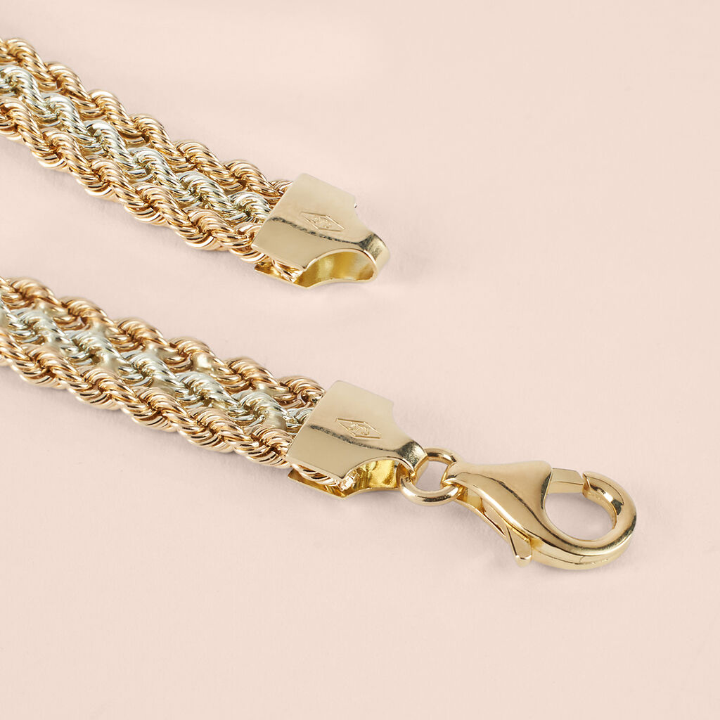 Bracciale Catena Colette Oro Bicolore - Bracciali Donna | Stroili