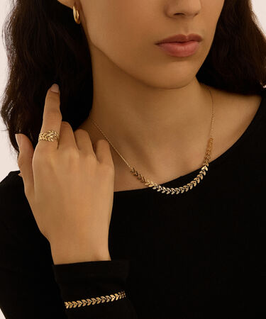 Anello Fantasia Golden Dream Placcato Oro Giallo