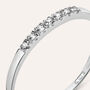 Anello Riviere Claire Oro Bianco Cubic Zirconia
