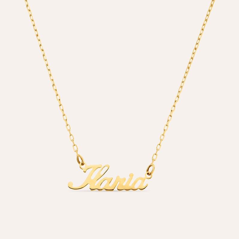 Collana Ilaria Gold Names Oro Giallo - Collane Unisex | Stroili