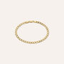 Bracciale Catena Oro Uomo Oro Giallo