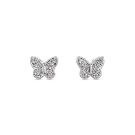 Orecchini Lobo Silver Moments Argento Rodiato Cubic Zirconia - Orecchini a Lobo Donna | Stroili