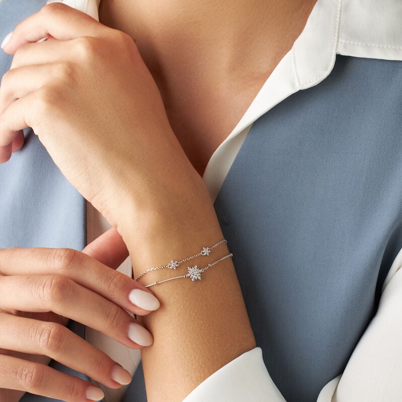 Bracciale Silver Elegance Argento Rodiato Cubic Zirconia - Bracciali Donna | Stroili