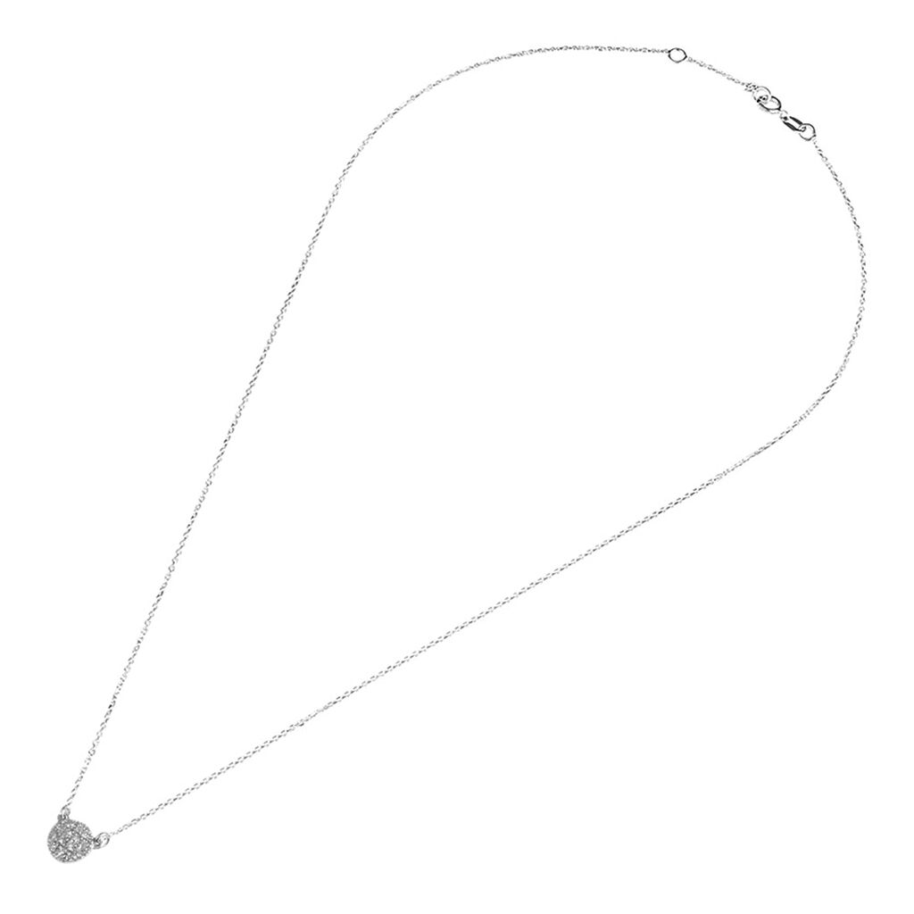 Collana Sophia Oro Bianco Diamante - Collane Donna | Stroili