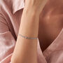 Bracciale Tennis Romantic Shine Metallo Cristallo