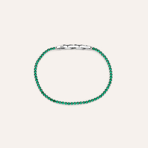 Bracciale Man Code Acciaio Cristallo - Gioielli Uomo | Stroili