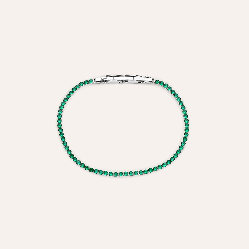 Bracciale Man Code Acciaio Cristallo - Gioielli Uomo | Stroili