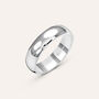 Fede Mantovana 5 mm Oro Bianco