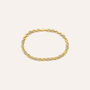 Bracciale Catena Desideria Argento Nobile Dorato Cubic Zirconia
