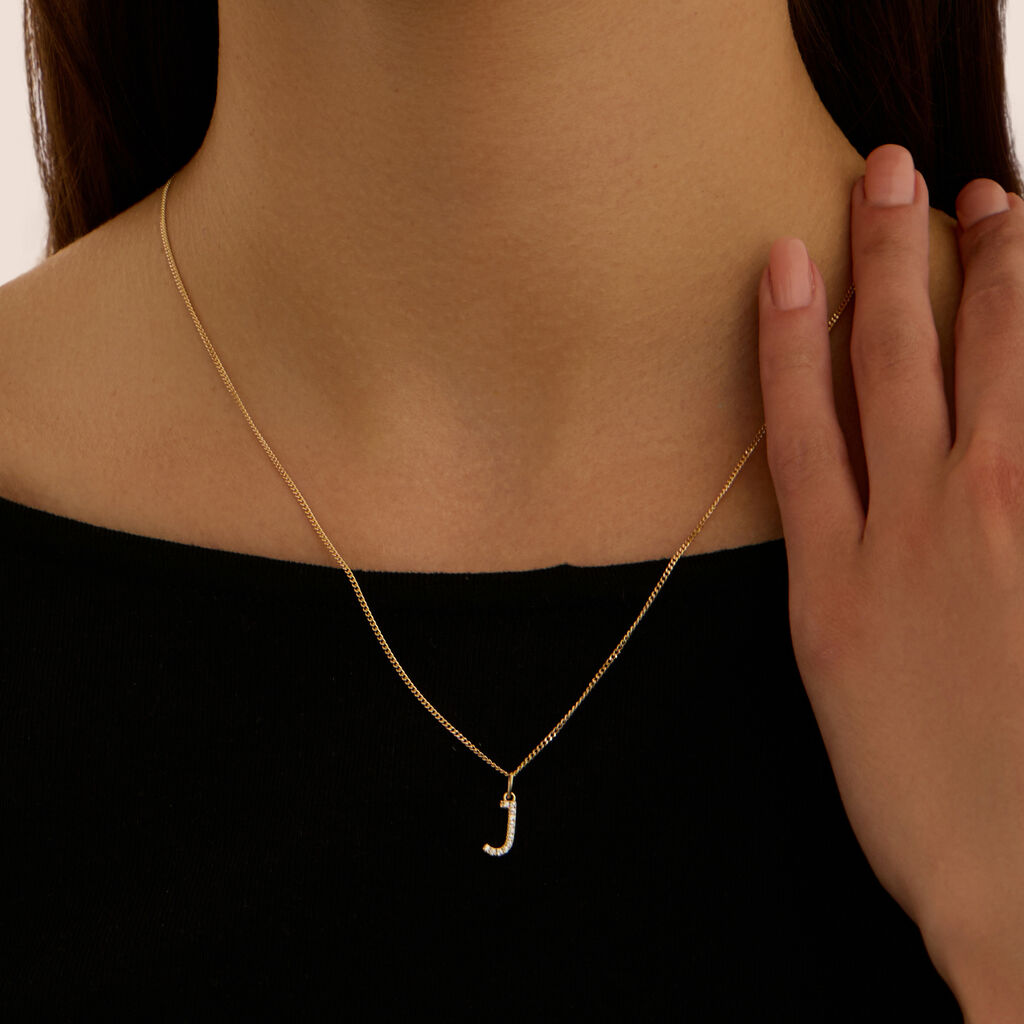 Pendente Poème Oro Giallo Cubic Zirconia - Ciondoli Donna | Stroili