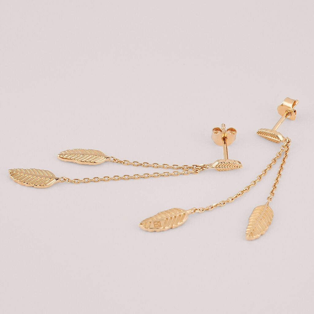 Orecchini Pendenti Golden Dream Placcato Oro Giallo