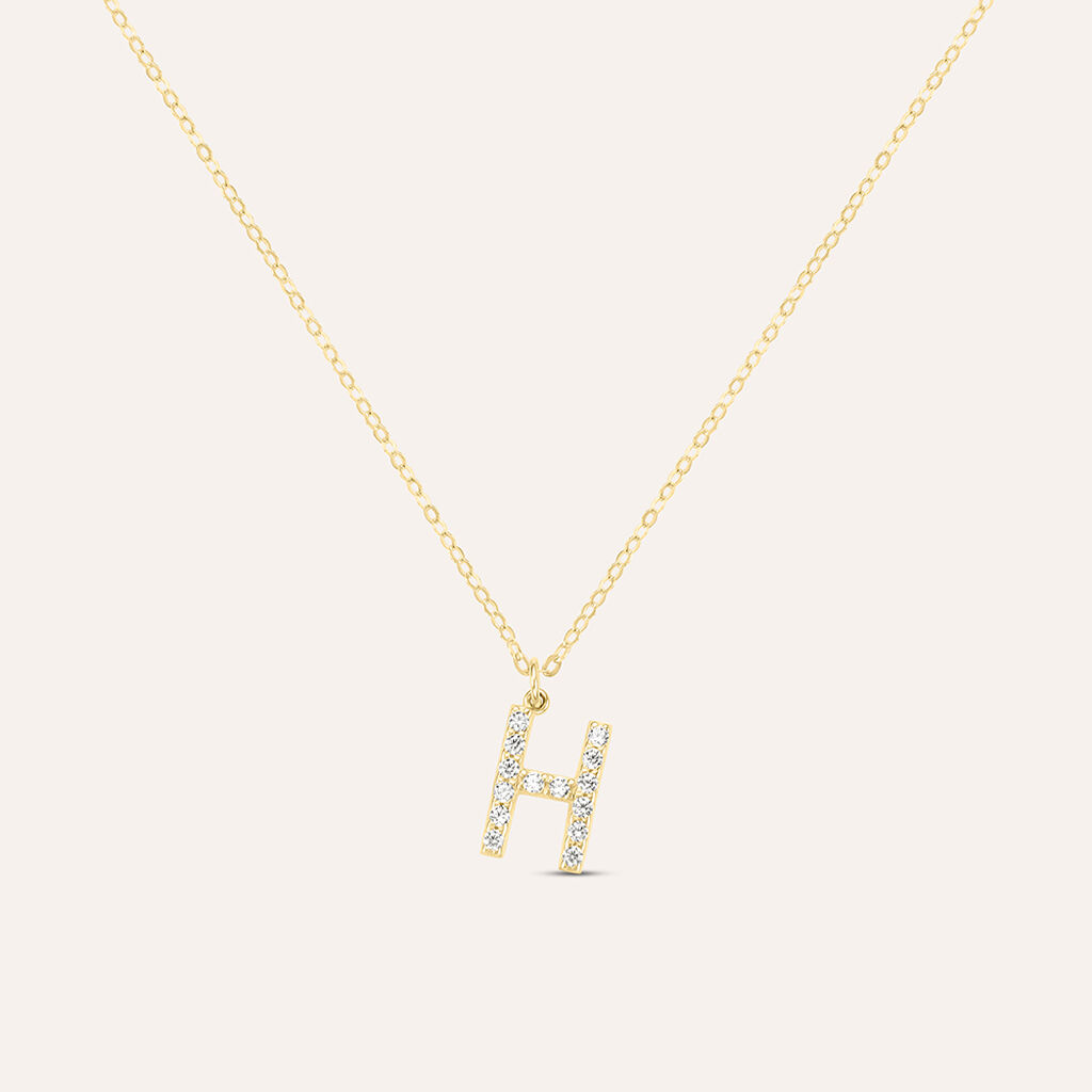 Collana Claire Oro Giallo Cubic Zirconia