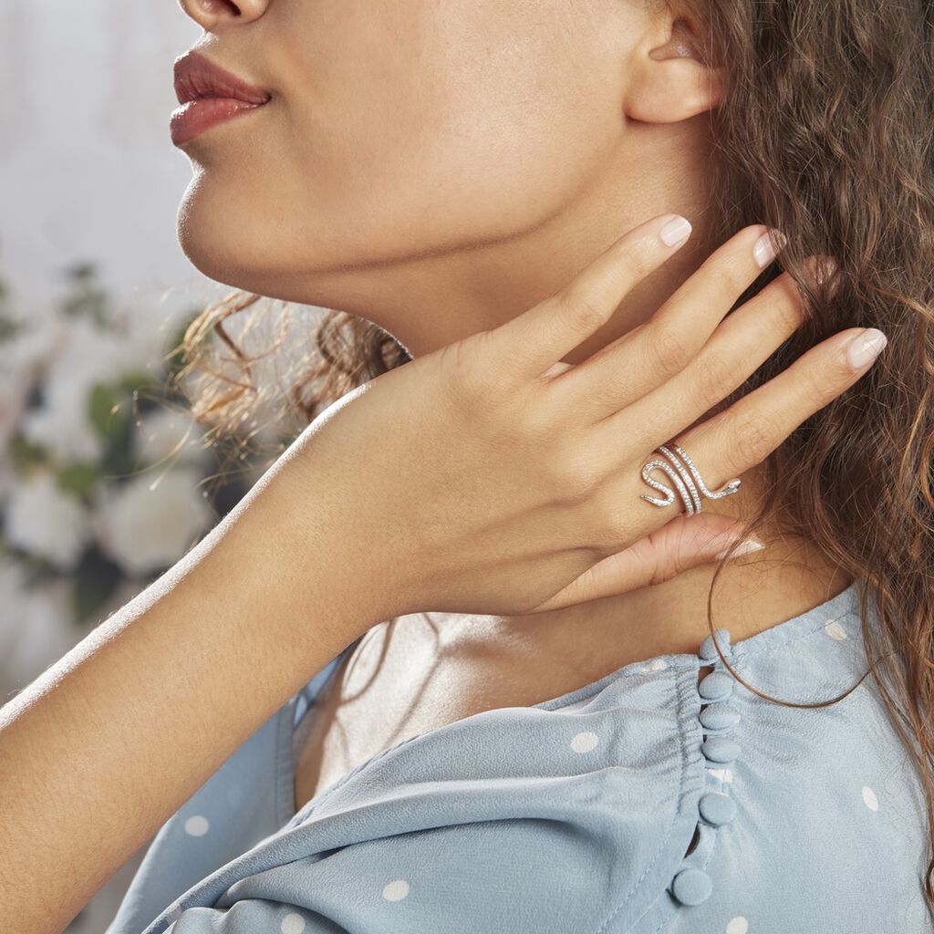 Anello Silver Moments Argento Rodiato Cubic Zirconia - Anelli con Pietre Donna | Stroili
