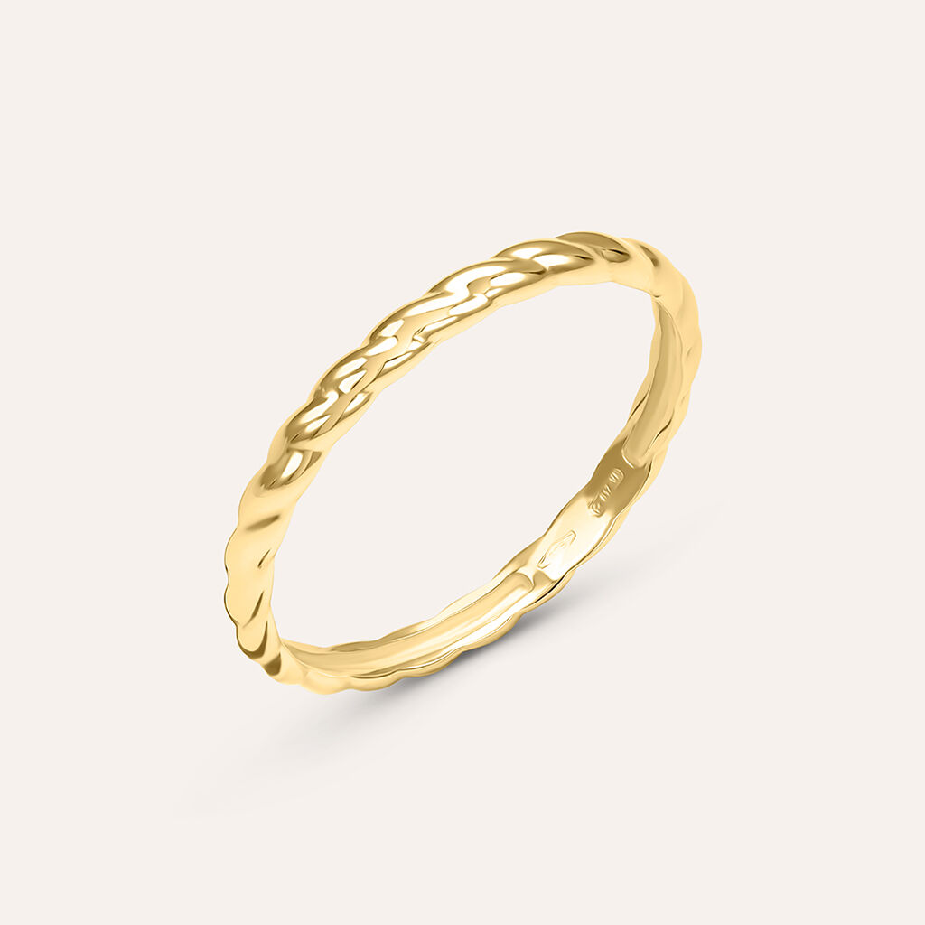 Anello Fantasia Beverly Oro Giallo - Anelli Moderni Donna | Stroili