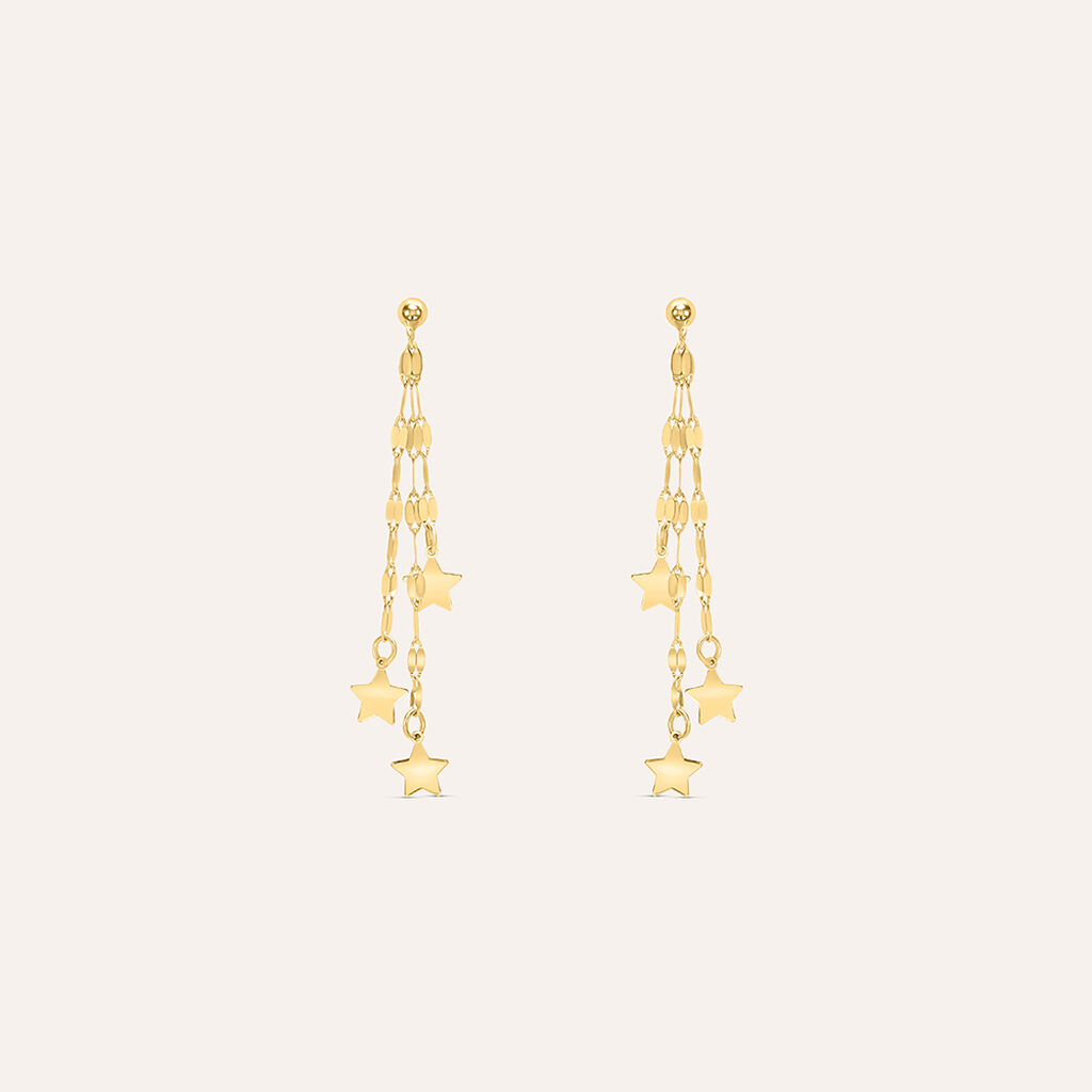 Orecchini Pendenti Beverly Oro Giallo