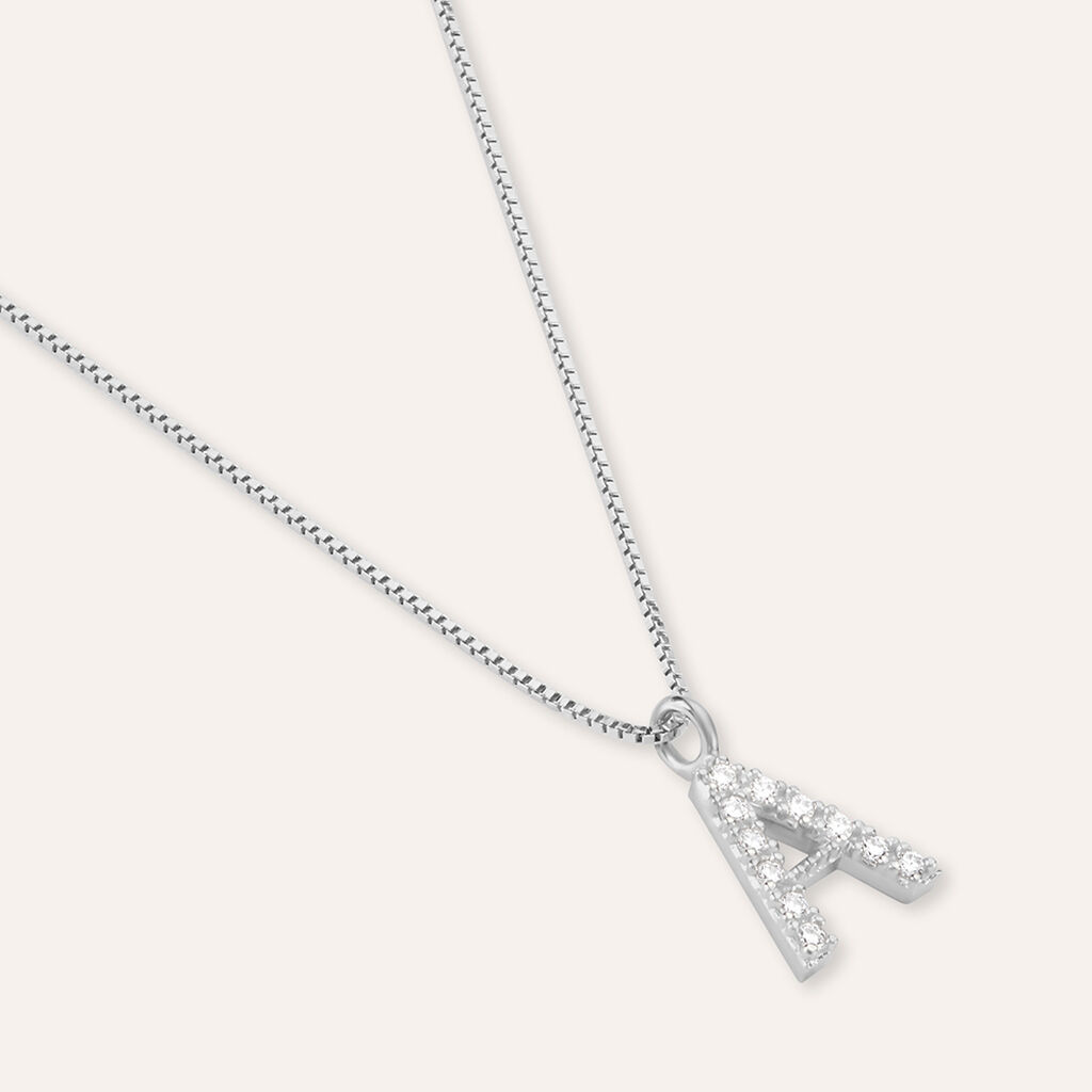 Collana Silver Moments Argento Rodiato Cubic Zirconia