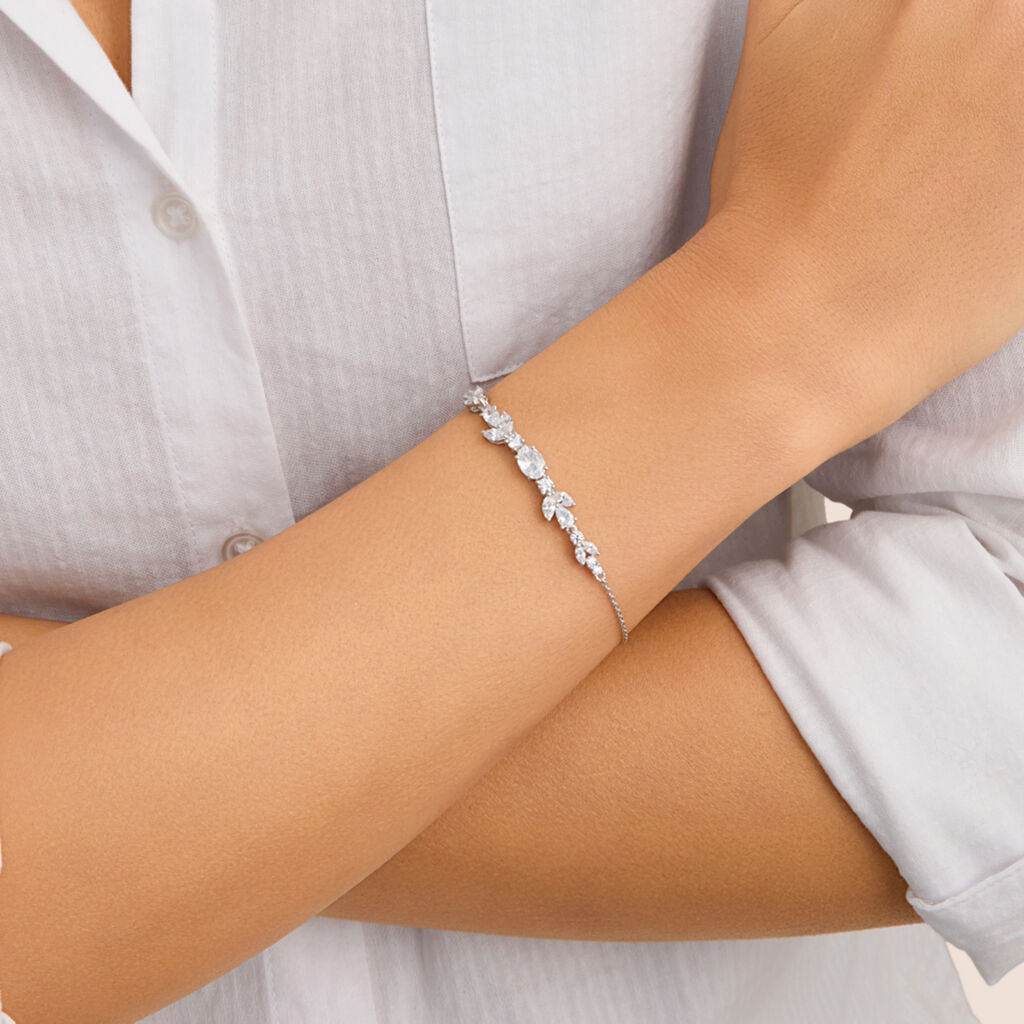 Bracciale Silver Elegance Argento Rodiato Cubic Zirconia - Bracciali Donna | Stroili