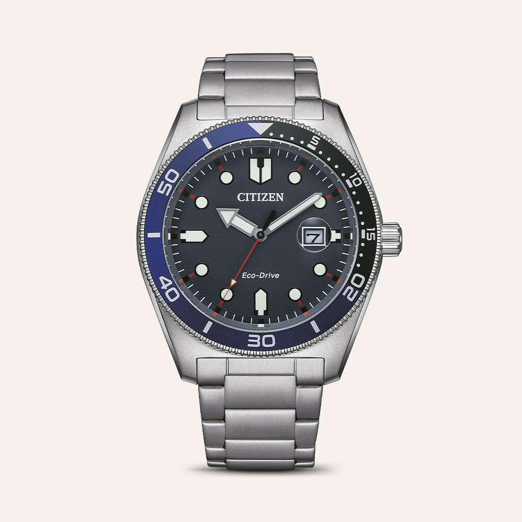 Orologio Eco Drive Citizen Ore Felici Aw1761-89l - Orologi con Datario Uomo | Stroili