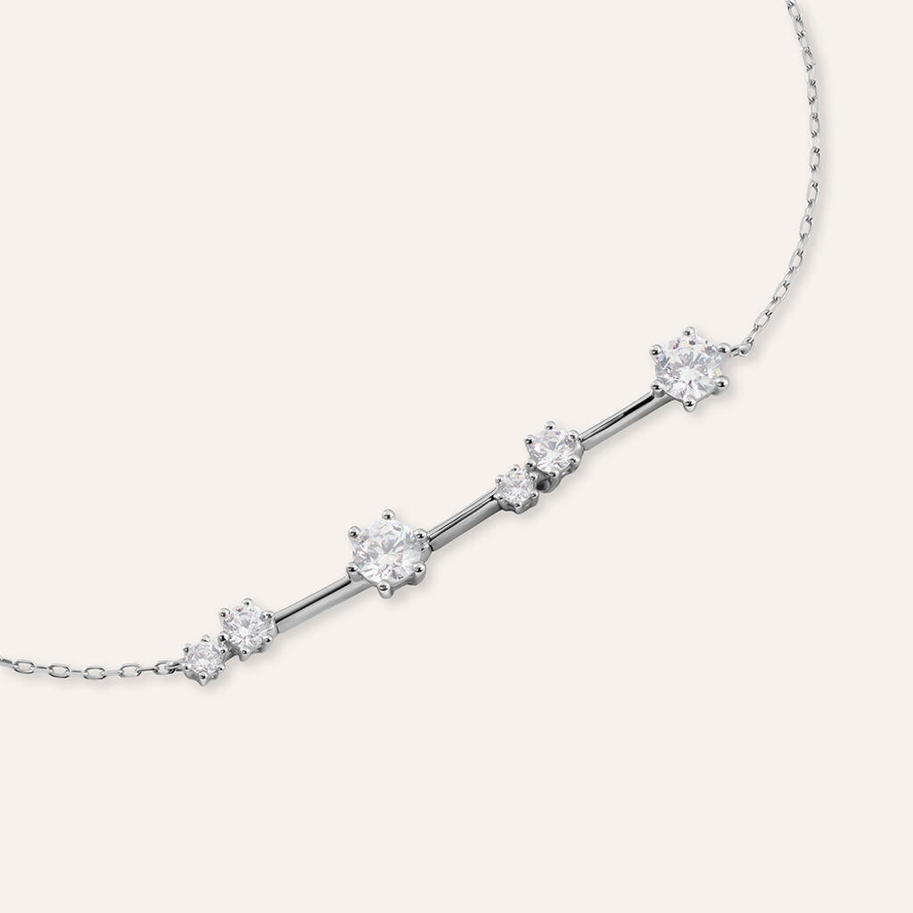 Bracciale Claire Oro Bianco Cubic Zirconia