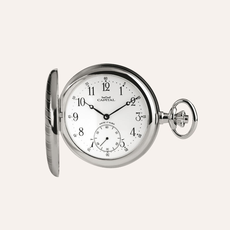 Orologio da Tasca Al Quarzo Capital Tc142-a1 - Orologi solo Tempo Uomo | Stroili