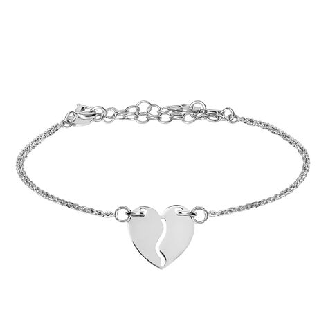 Bracciale Silver Collection Argento Rodiato - Bracciali Love Donna | Stroili