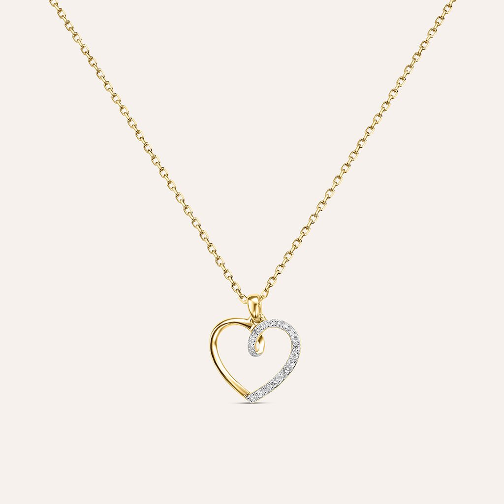 Collana Sophia Oro Giallo Diamante