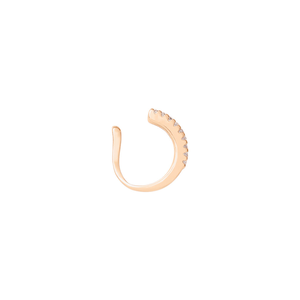 Ear Cuff Romantic Shine Metallo Rosa Cristallo - Ear Cuff Donna | Stroili