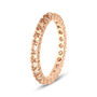 Anello Eternity Silver Rainbow Argento Rosa Cubic Zirconia