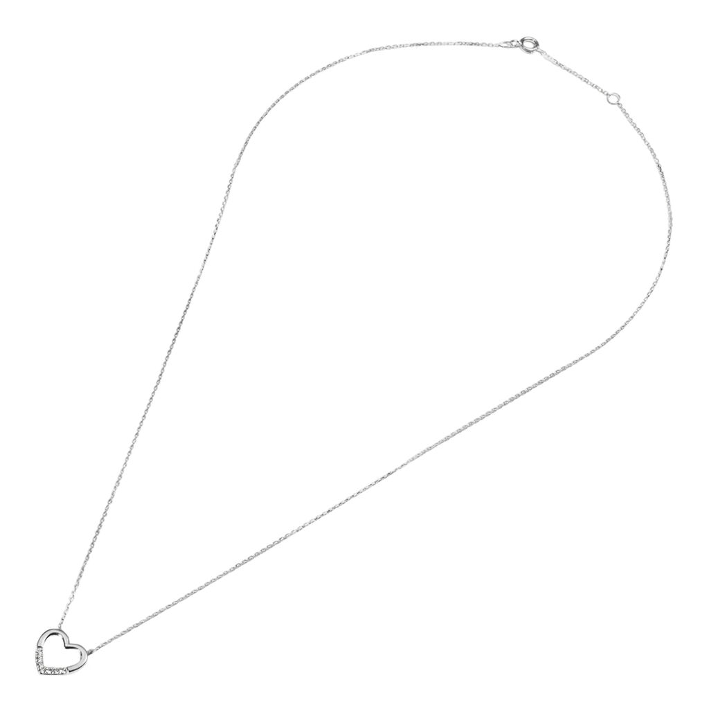 Collana Sophia Oro Bianco Diamante - Collane Donna | Stroili