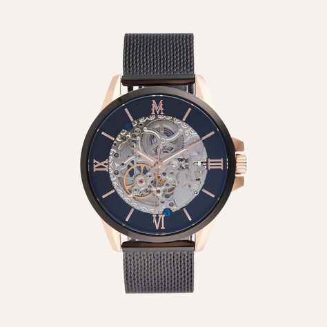 Orologio Automatico Montignac Round Mow006 - Orologi solo Tempo Uomo | Stroili