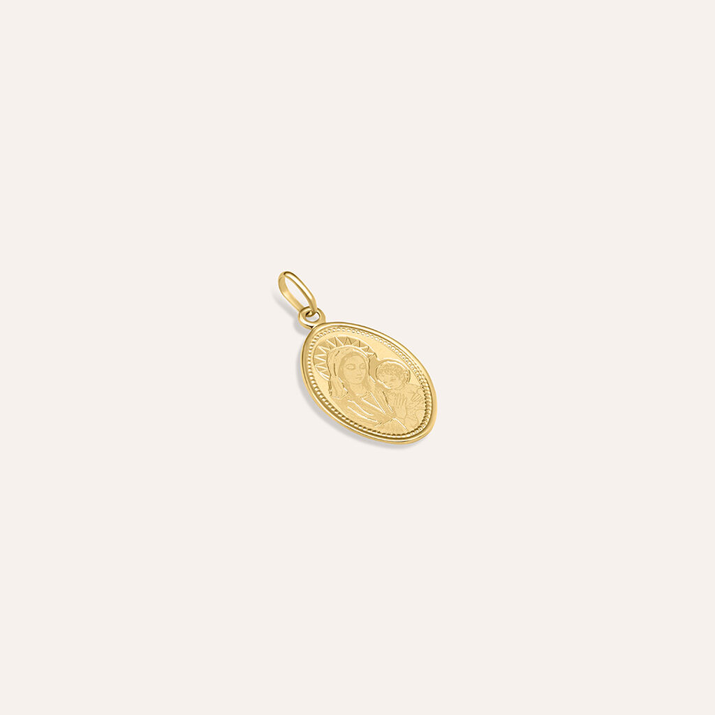 Pendente Holy Oro Giallo - Ciondoli con Incisione Unisex | Stroili