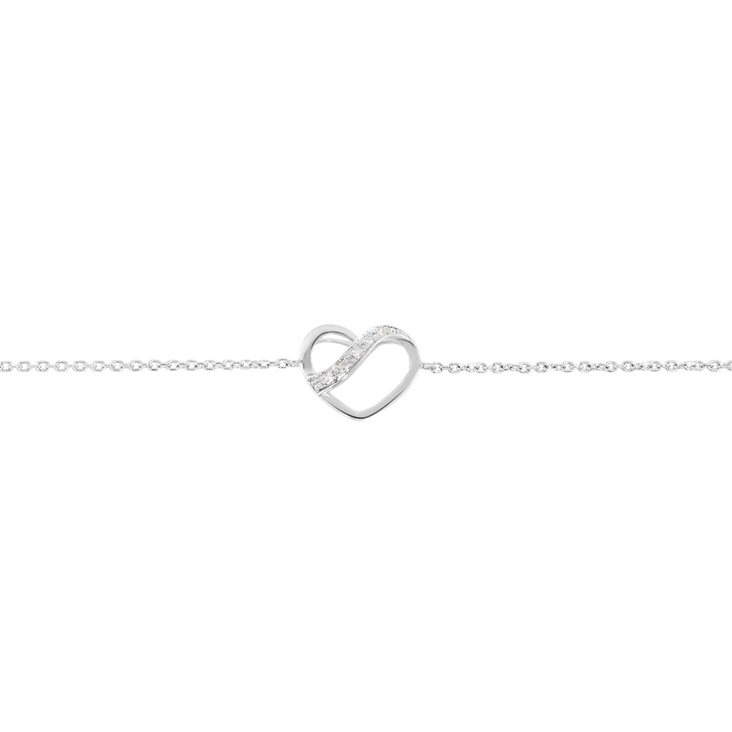 Bracciale Sophia Oro Bianco Diamante - Bracciali Love Donna | Stroili