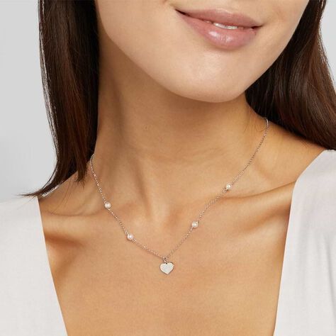 Collana Silver Pearls Argento Rodiato Perla sintentica - Collane Donna | Stroili
