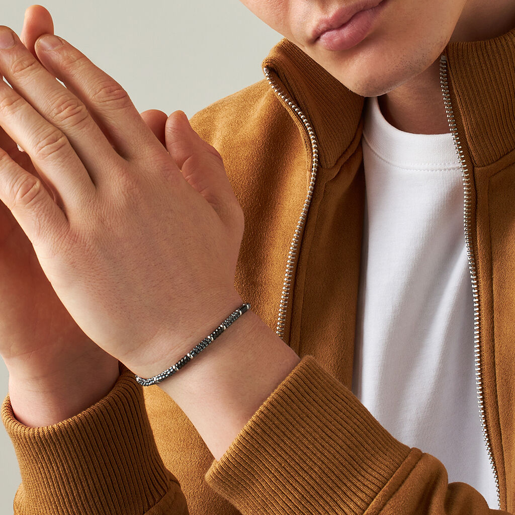 Bracciale Man Code Acciaio - Bracciali Uomo | Stroili