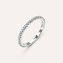 Fede Classica Eternity 1.8 mm Oro Bianco Diamante