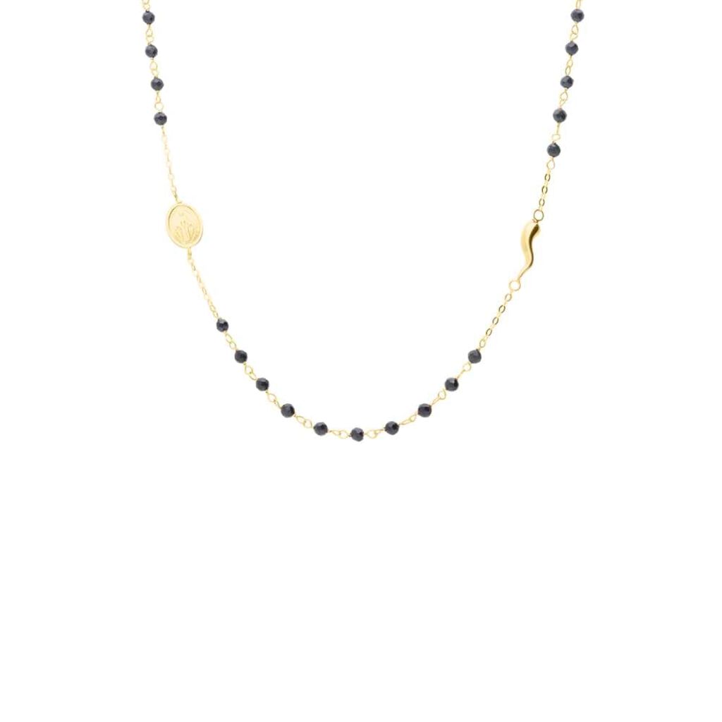 Collana Rosario Holy Oro Giallo Spinello - Collane Rosario Donna | Stroili