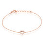 Bracciale Silver Moments Argento Rosa Cubic Zirconia