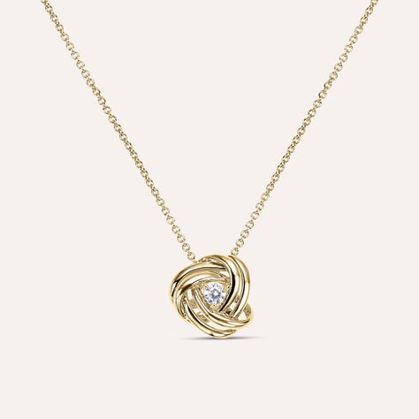 Collana Golden Dream Placcato Oro Giallo Cubic Zirconia - Collane Donna | Stroili