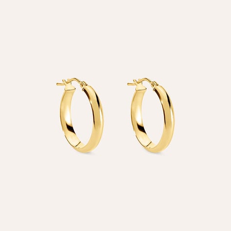 Orecchini A Cerchio Toujours Oro Giallo - Orecchini a Cerchio Donna | Stroili