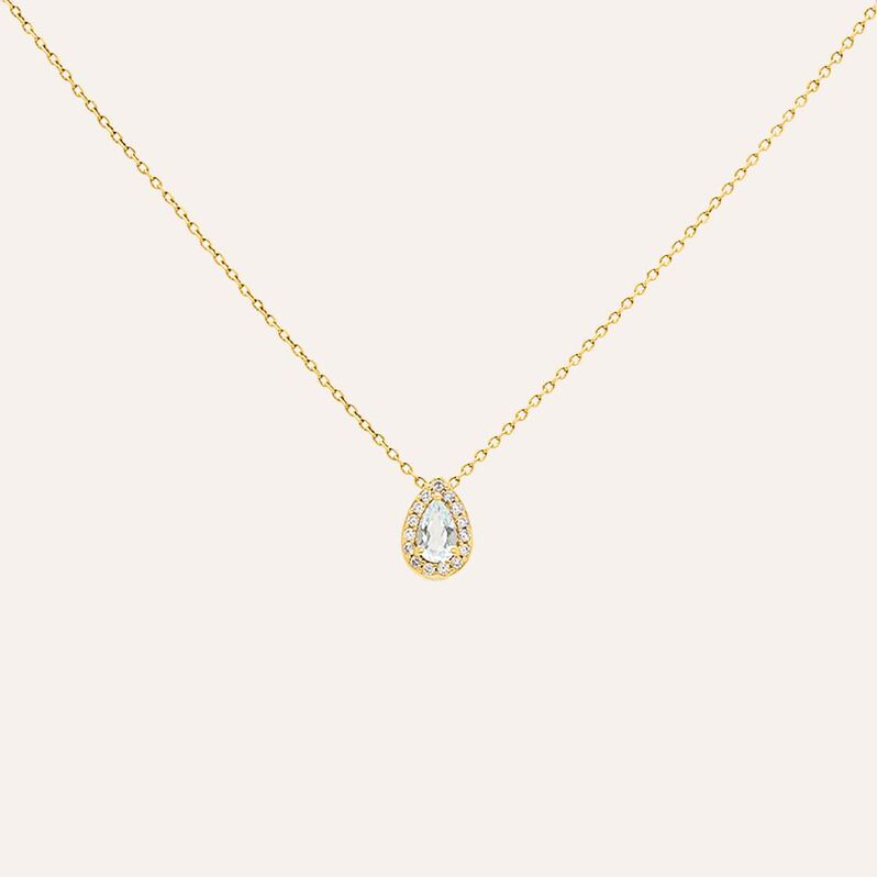 Collana Amélie Oro Giallo Topazio Cubic Zirconia - Collane Donna | Stroili