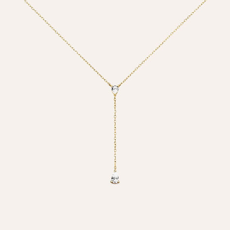 Collana Claire Oro Giallo Cubic Zirconia - Collane Donna | Stroili