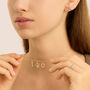 Fede Classica Diamantata 3.5 mm Oro Bicolore