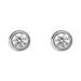 Orecchini Lobo Punto Luce Grace Oro Bianco Diamante - Orecchini a Lobo Donna | Stroili