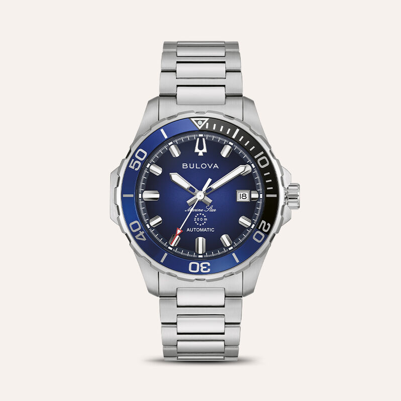 Orologio Meccanico Bulova Marine Star 98b466 - Orologi Meccanici Uomo | Stroili
