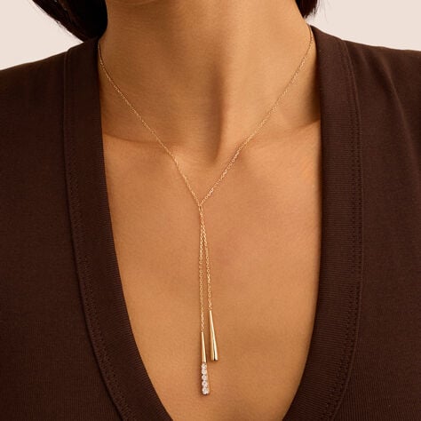 Collana Golden Dreams Placcato Oro Giallo Cubic Zirconia - Collane Donna | Stroili